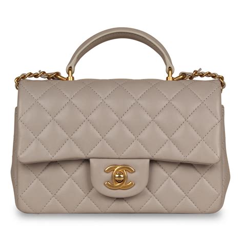 chanel mini handle|Chanel flap top handle.